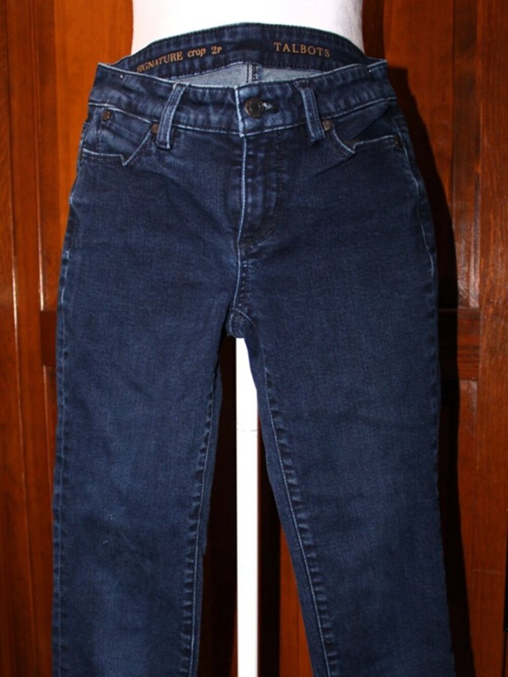 Talbots signature crop jeans